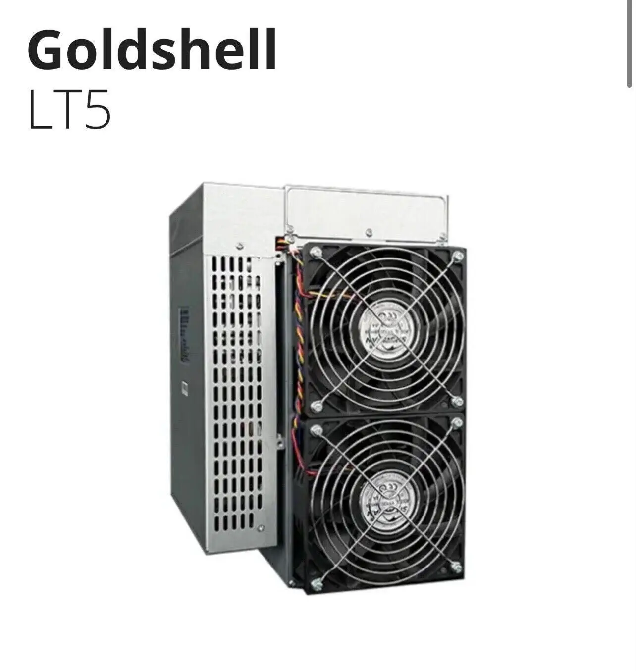 

Лидер продаж, купите 5 и получите 3 бесплатных Goldshell LT5 Pro 2.455gh/S 3100W Miner Scrypt, LTC/Doge