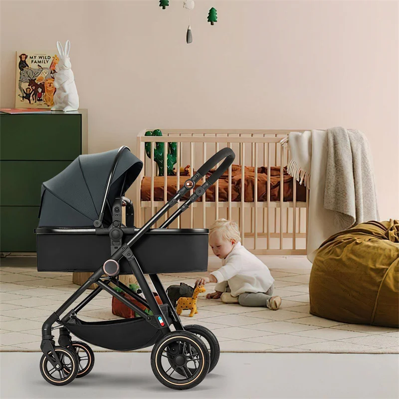 Baby Stroller Combo Car Seat Travel System Free Stroller Stroller Pram Portable baby Carriage Bassinet Pram