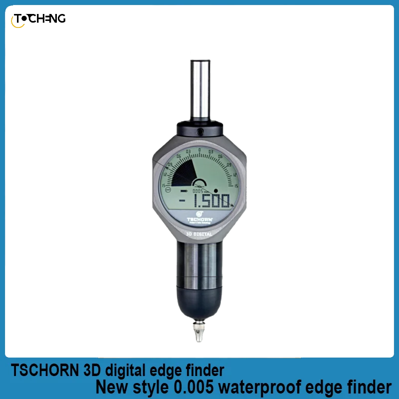 

Original TSCHORN 3D digital display edge finder Thor edge detector 0.005 minute rod probe 01D30012