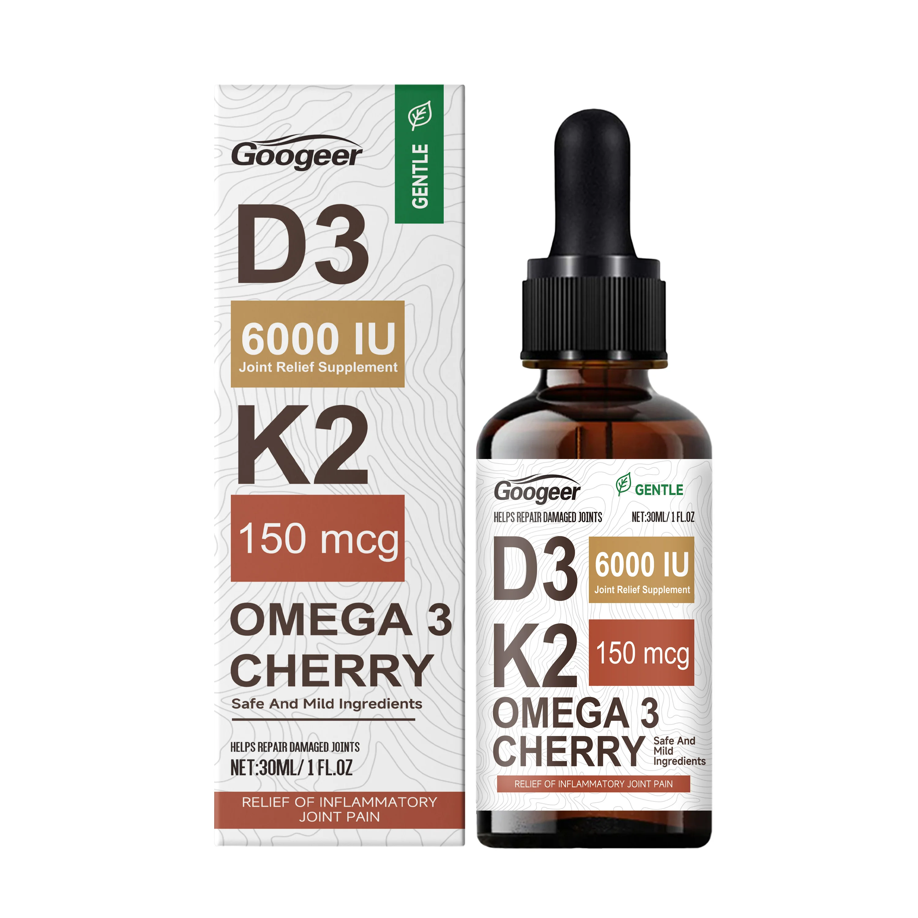 30ml グーガー関節修復強化経口液 関節緩和 栄養補給 天然植物 ボディセラピー液