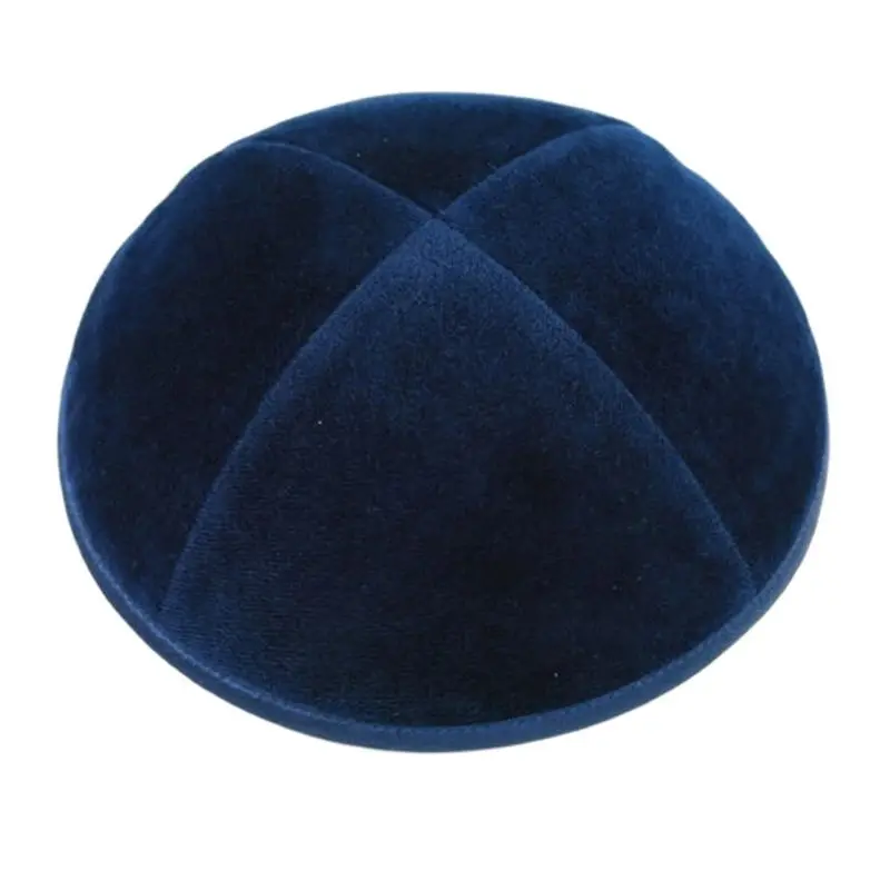 GIU 19 cm jüdische Samt Kippa Kippot Kipa Caps Skullies Beanies Yarmulke Kipot Kuppel für Hochzeiten und Veranstaltungen