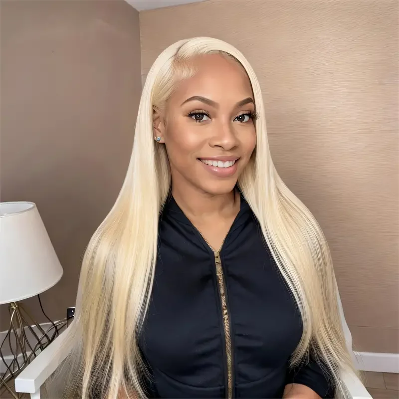 

13X6 Straight Lace Front Wigs 613 Blonde 13x4 Hd Lace Front Wig Human Hair Blonde Human Hair Wig Straight Wigs Human Hair