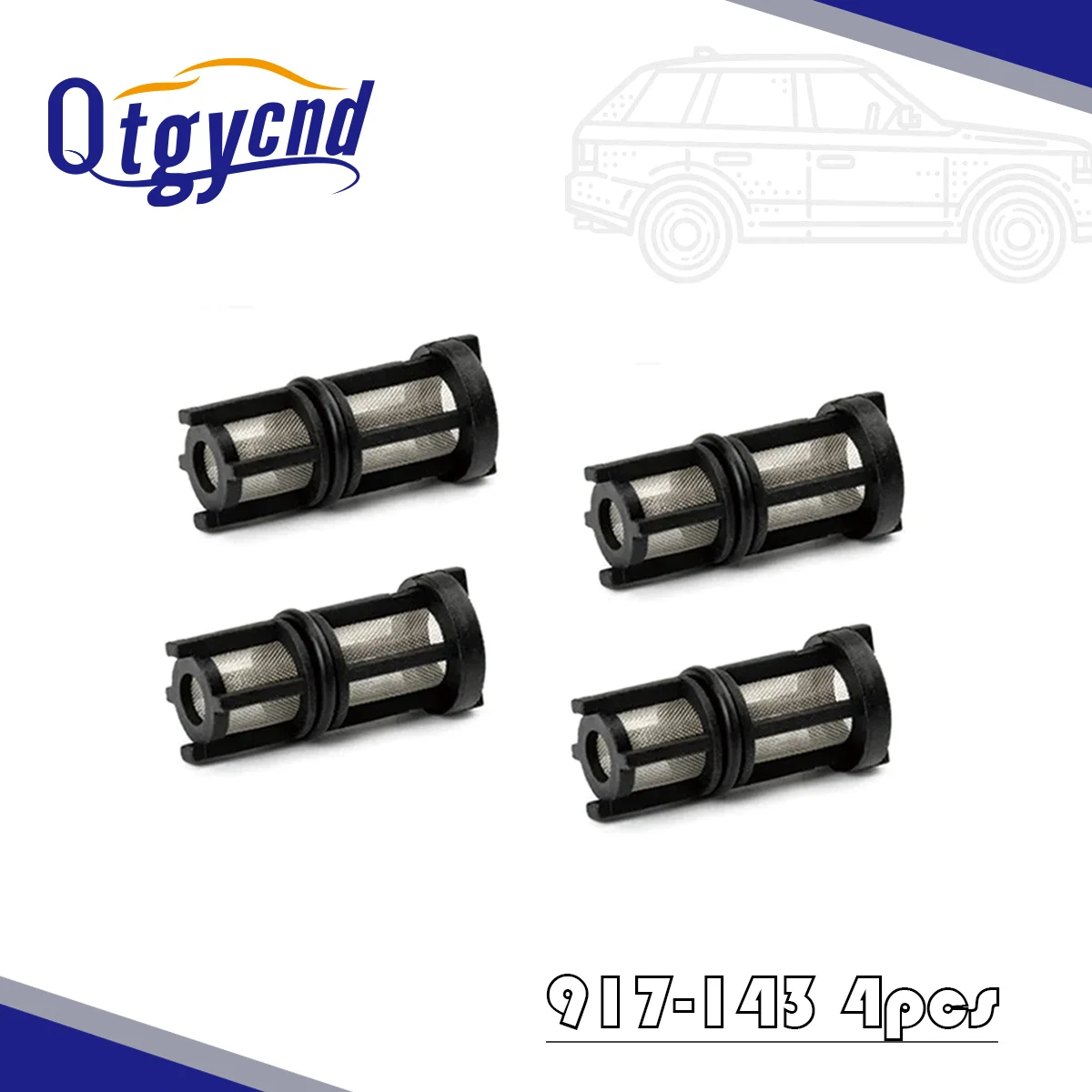 4pcs 917-143 Oil Pressure Sensor Switch Filter 12673134 12621234 For Cadillac For 09-17 Chevrolet Silverado For Pontiac Repair