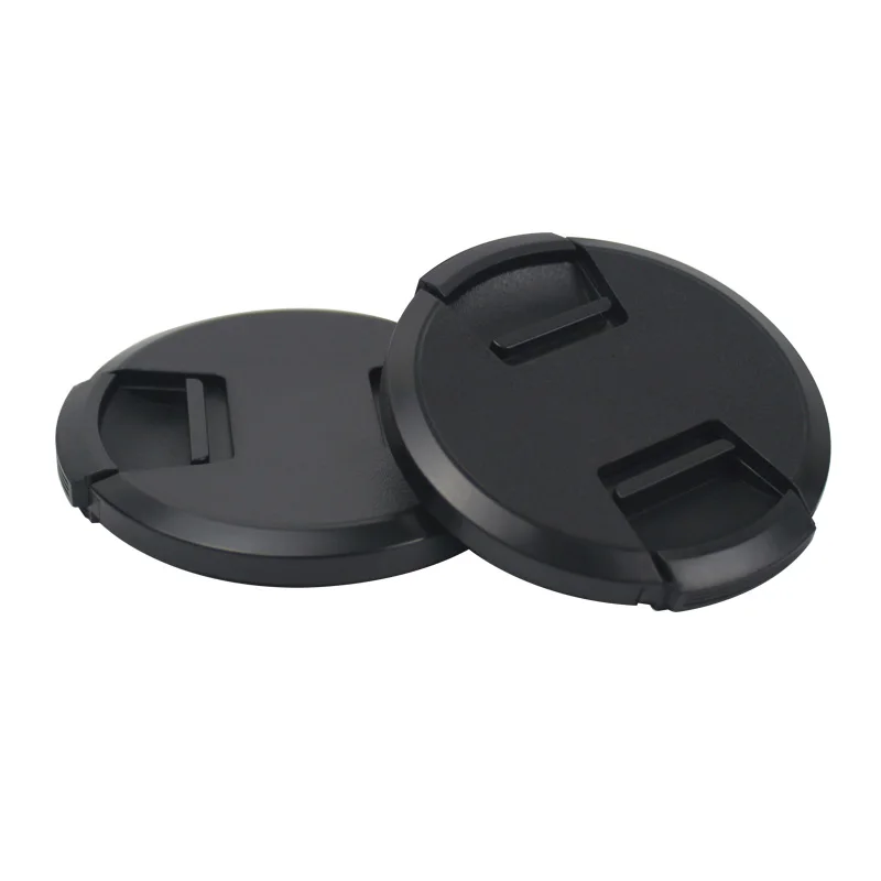 High-quality second generation  40.5 49 52 55 58mm 62mm 67mm 72mm 77mm 82mm Center Pinch Snap-on Cap Cover For Canon Camera Lens