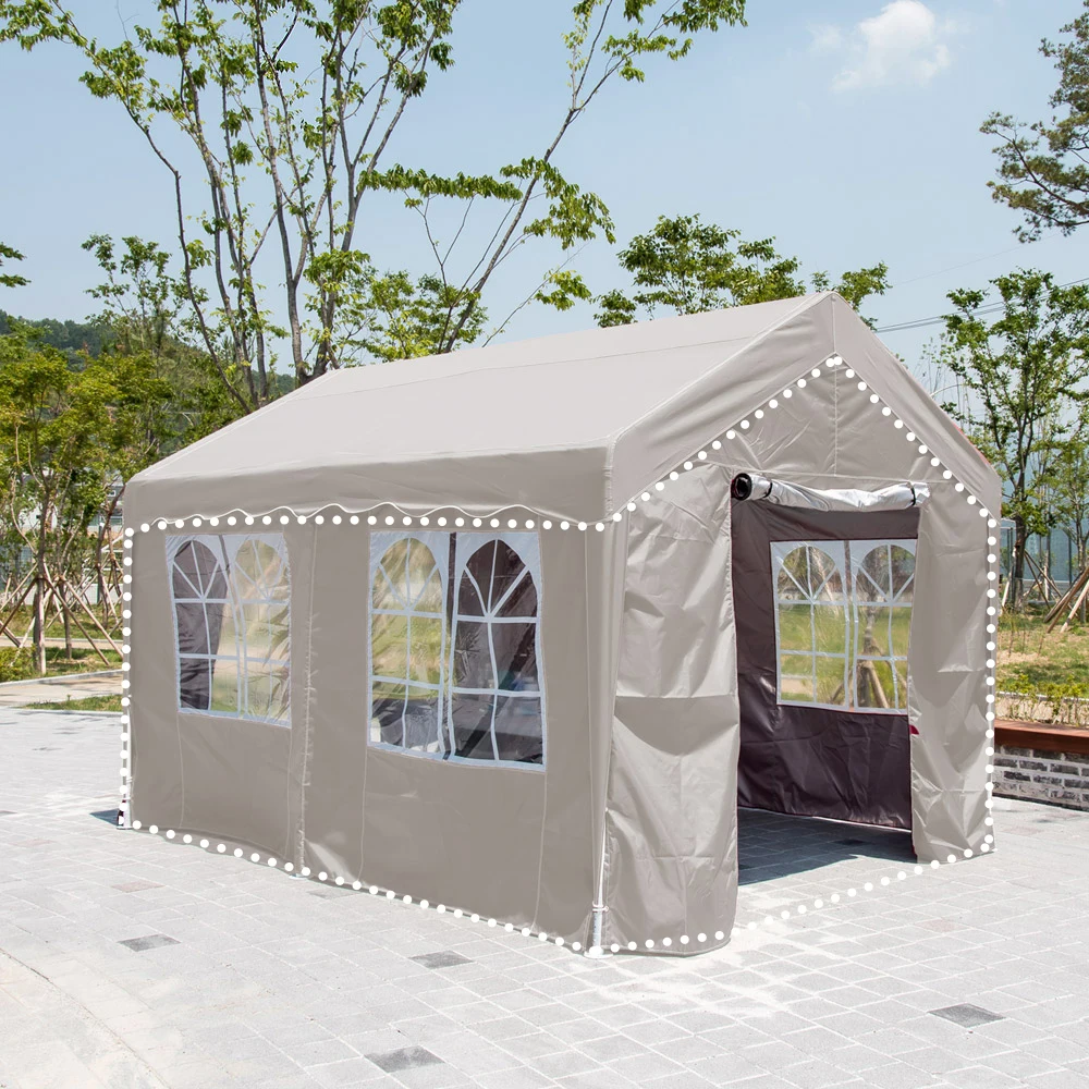 Shelter Folding Cano Camping Outdoor Tent Shade Wind-screen Rooftop Po-car Tent Transparent Wall