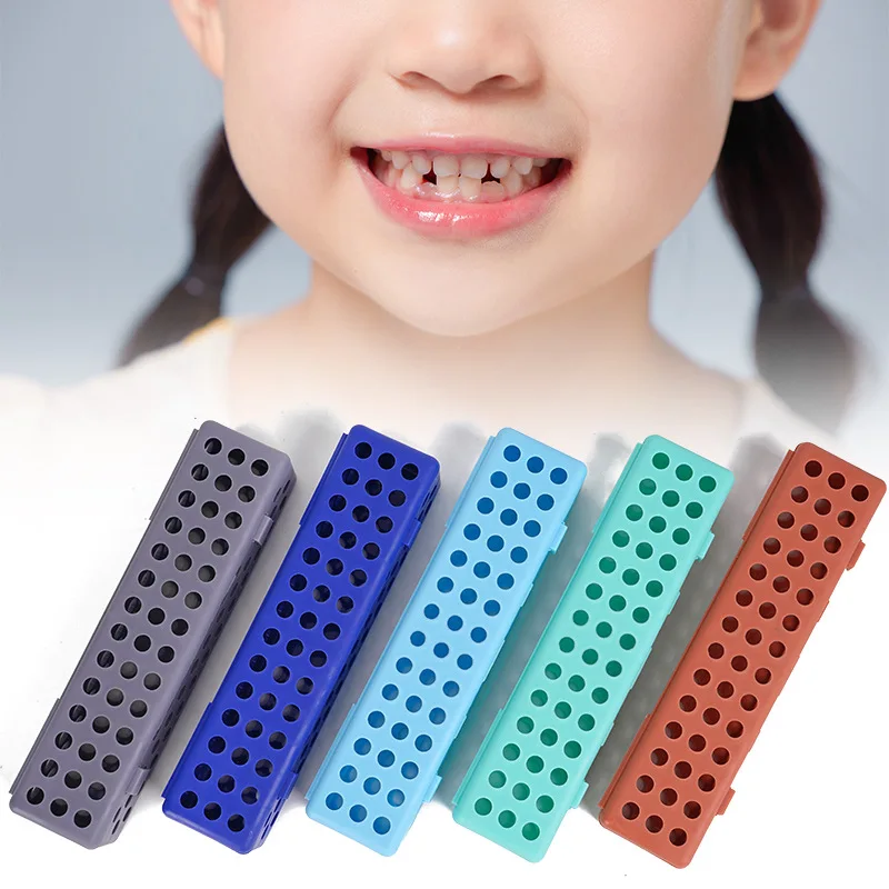 Dental Instrument Tray/Box for Elevators and Forceps – High-Temperature Resistant Sterilization and Storage Tray with Filter