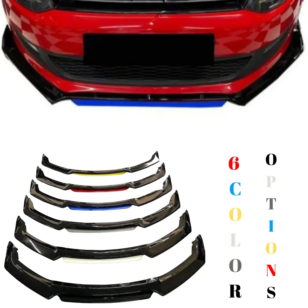 4 Piece Front Bumper Lip For Volkswagen Vw Golf 5 Car Accessories 6 Color Options Modified Exterior Parts Tuning