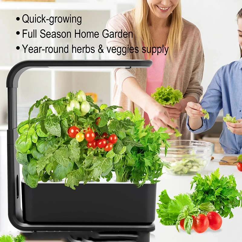 Imagem -03 - Reswat Vegetable Growing Box Máquina de Plantio Hidropônico Inteligente sem Solo Pessoa Preguiçosa Decoração Home Office Zg1001 Vagens