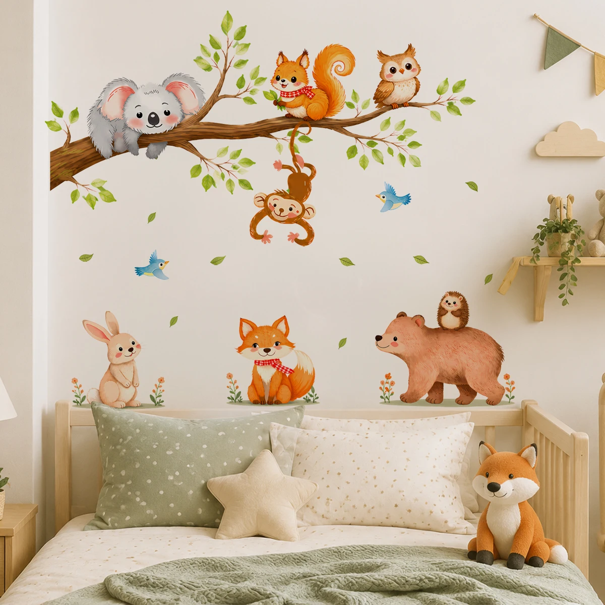 Woodland Animals Tree Branch W - огляд і ціна Baby Nursery Set Furniture