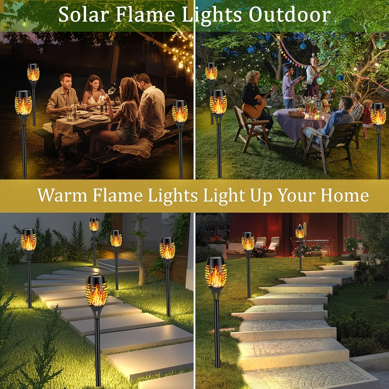 Lampe solaire d'extérieur, lam - Outdoor Lighting Options avis et prix