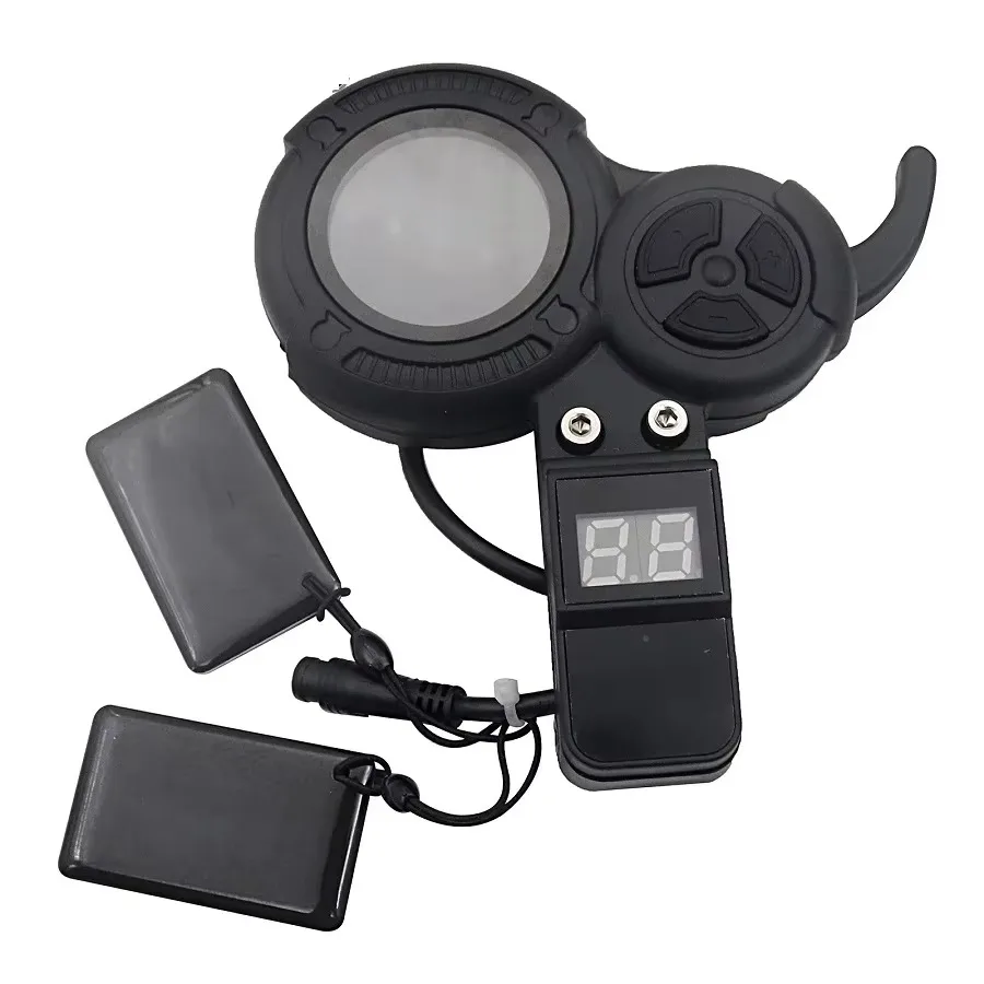 VSETT Throttle mit NFC-Karte für VSETT 8 8+ 9 9+ 10+ 11+ ZERO 8 9 10 8X 10X Z8PRO Elektroroller-Display, Auslöser, LED-Anzeige – Detail 7