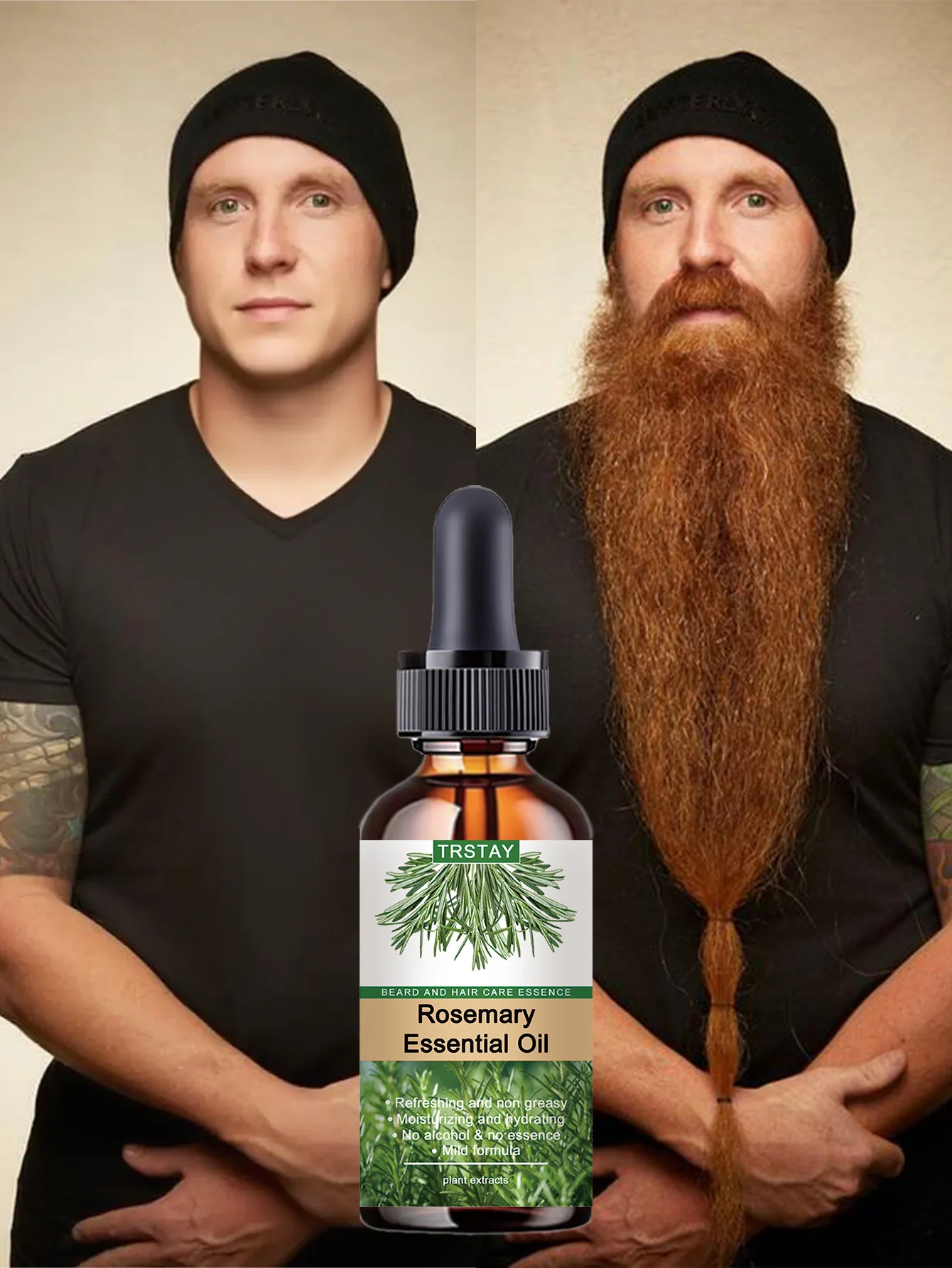 Premium beard oil for men thick nourishing softening smooth easy maintain hydrating moisturizing mustache care essential oil for - Image 5