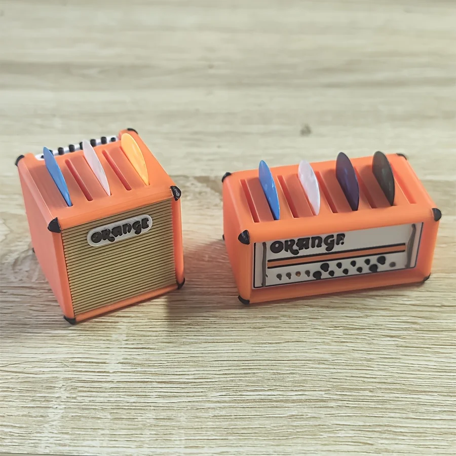 Guitar Pick Holder, Innovative Music Accessory, Suitable for Picks with a Thickness of 0.059inch or Less, Designed to Be Durable and Compact, with Options for 5 or 9 Slots