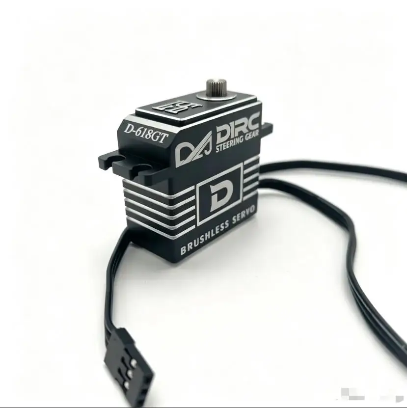 D1RC 50KG Brushless Digital Servo with Helical Gear RC Car Model Crawler Monster Truck High-Voltage Waterproof Servo
