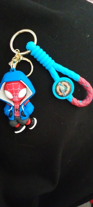 New Sweater Spider-Man Compiled A Small Gift for Marvel Comics Keychain Doll. photo review