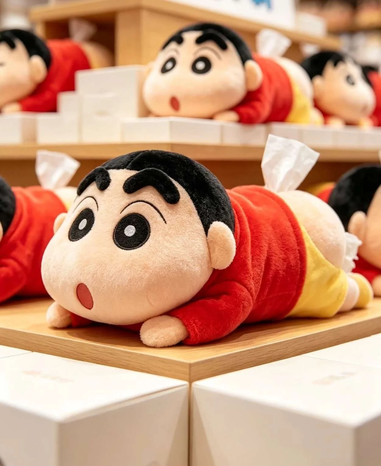 Neue Ware: Xiao Xin Anime-Merchandise, kreative und hochwertige Deko-Box für Taschentücher, ein neuartiges Überraschungsgeschenk.