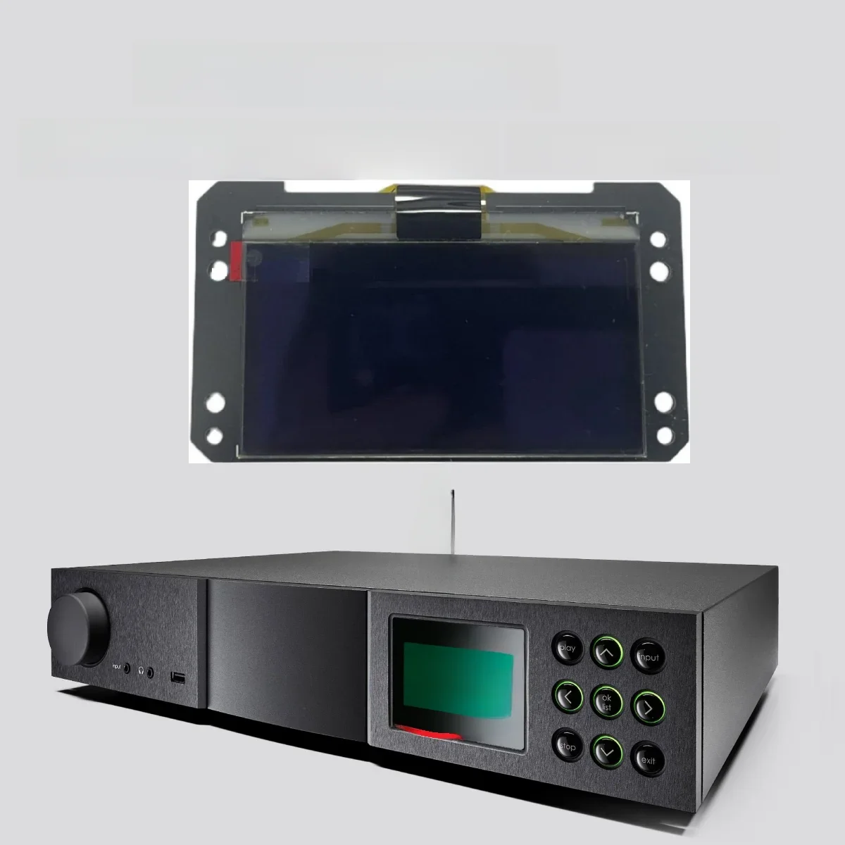 LCD dla Naim SuperUniti，NaimUniti 2，naimuniti OLED Display Matrix Screen Nowy zamiennik (nieoryginalny） — zdjęcie produktu 4