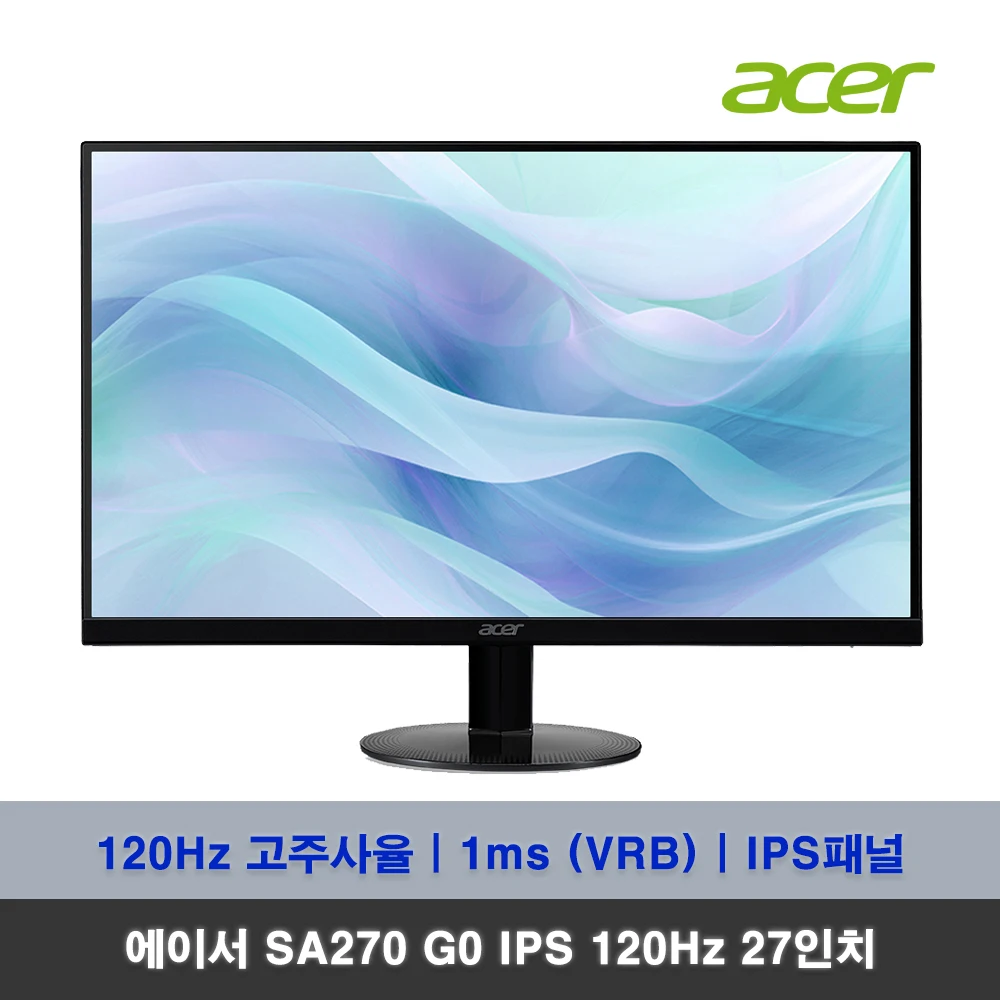 FHD Acer Monitor ، SA270 ، G0 ، IPS ، ive Hz ، 27"