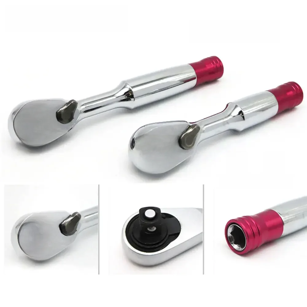 AliExpress Binoax 72 TeethTorque Ratchet Wrench 85mm/100mm 1/4'' Mini Socket Wrenches Repair Tool For Vehicle Bicycle Bike