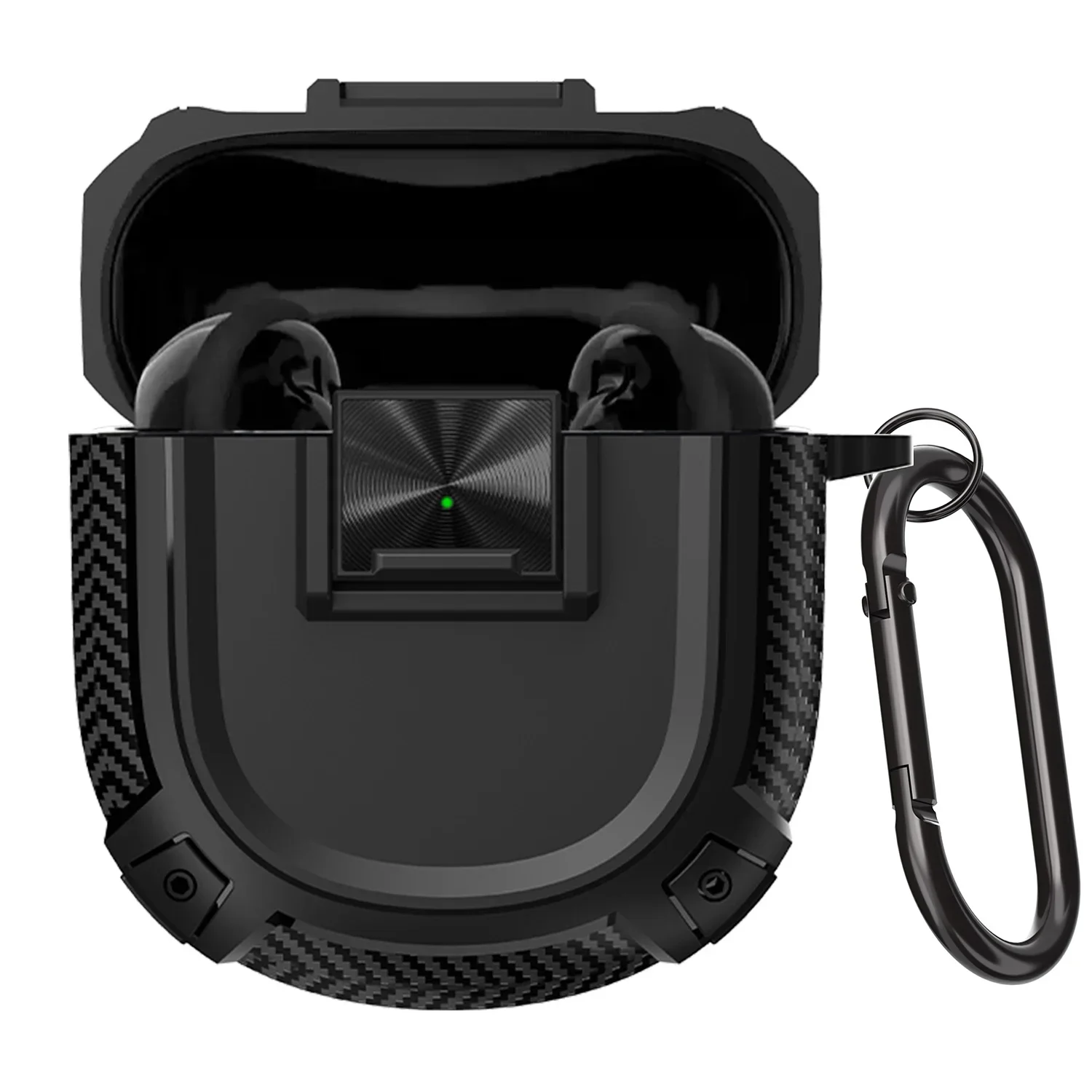 Étui de protection pour écouteurs BOSE QuietComfort Ultra / QuietComfort II, boîtier avec interrupteur à bouton-poussoir QuietComfort 2 / Ultra