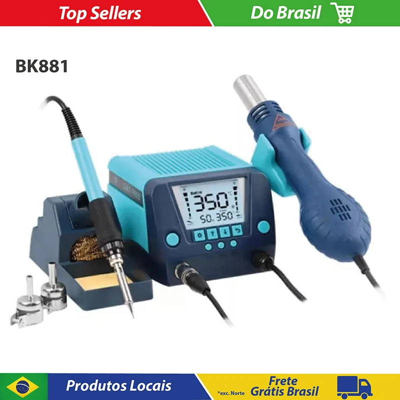 Digital Welding and Hot Air Station BK881 - Bakon