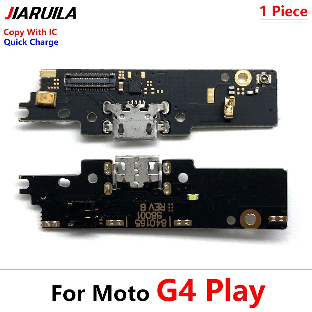 10Pcs/Lot, Dock Connector Micro USB Charger Charging Port Flex Cable Microphone Board For Moto G4 G5 G9 G8 G7 G6 Play Plus Power