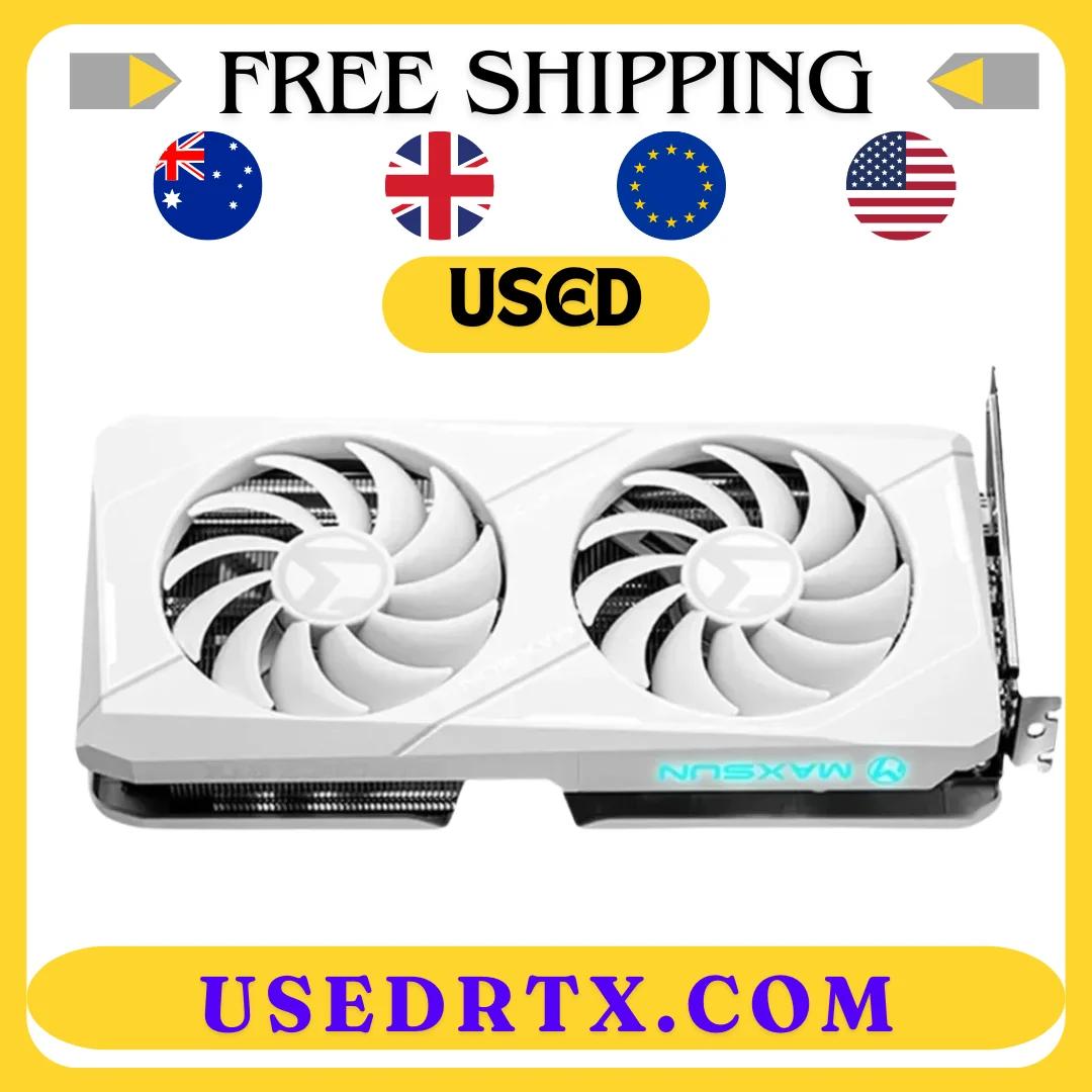 

2024 USED Graphics Cards RTX 4060 Terminator 8G GDDR6 GPU 128bit PC Express 4.0 X8 Gaming Video Card Desktop Computer Components