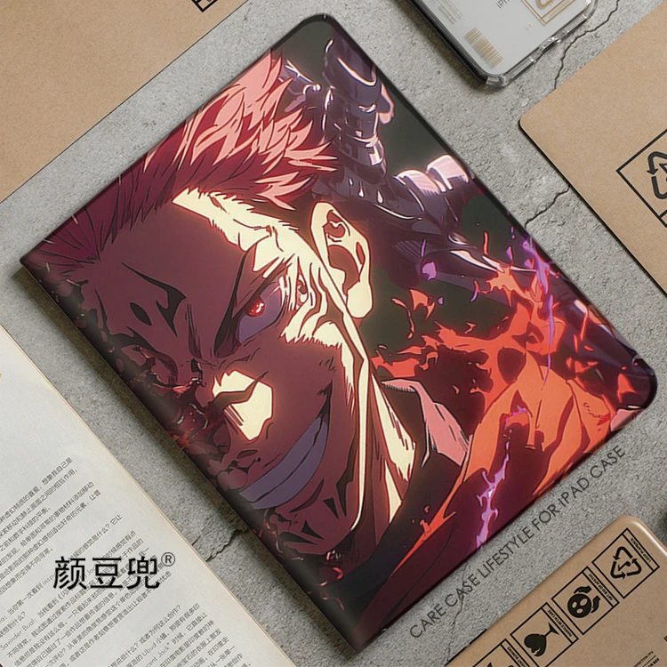 

Itadori Yuji Anime Jujutsu Kaisen Air 11 For iPad Air 4 5 Mini 5 6 7 Case Luxury Silicone For Pro 12.9 11 For iPad 10th Pro13 11