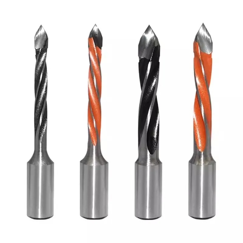 SETIS Woodworking Through-Hole Boring Bit — Carbide Hole Cutter for Machining Centers