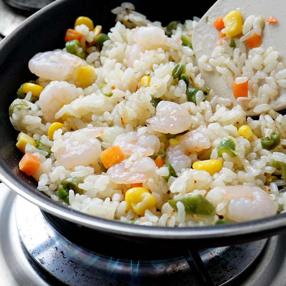 أومجي-روبيان مقلي يقلب أرز مقلي ، صحن جاهز للأكل ، مجمد ، 10 عبوات #4