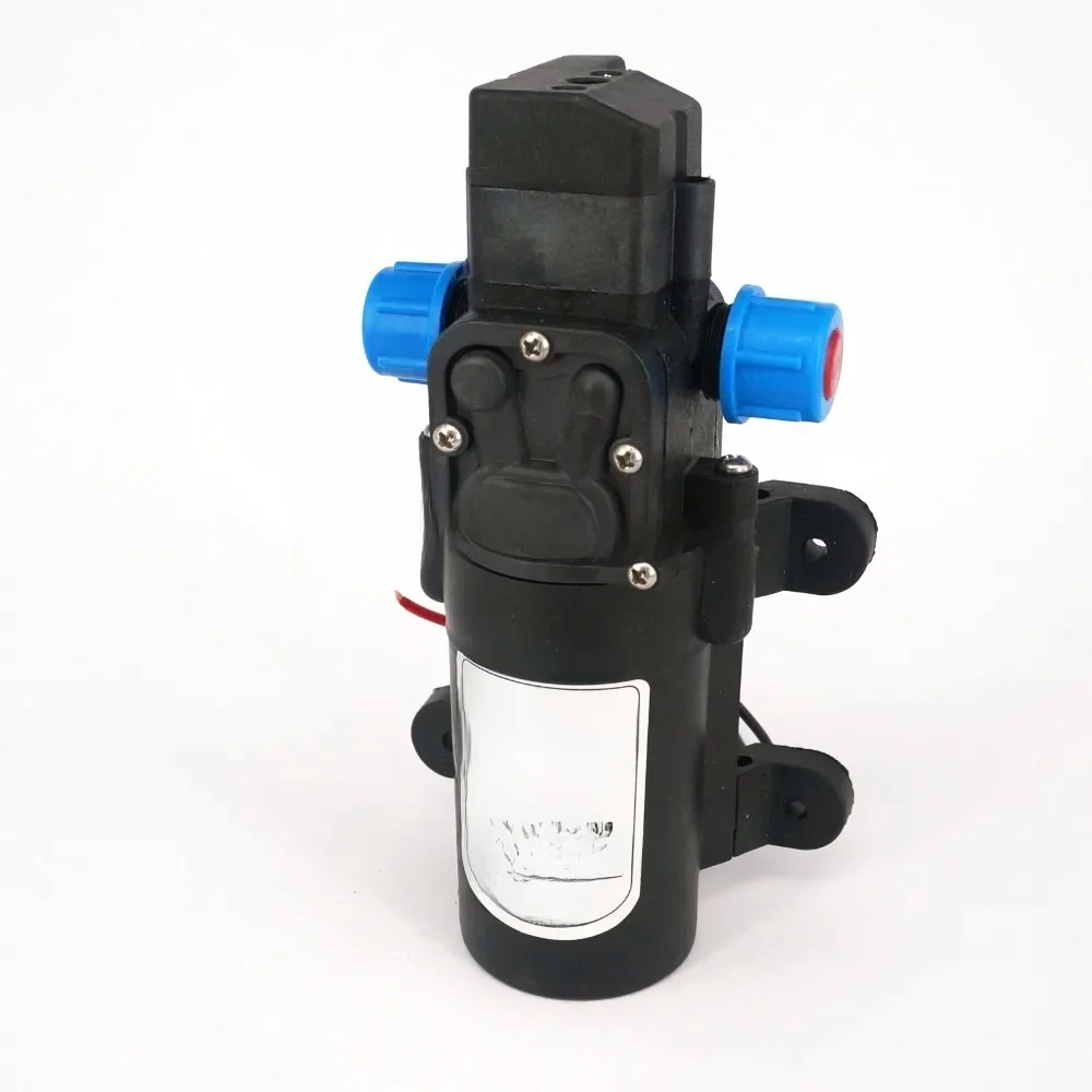 DC 12V/24V 80W mikro membranowa pompa wodna samozasysający wzmacniacz pompy przełącznik automatyczny 330L/H dla domu ogród — zdjęcie 2