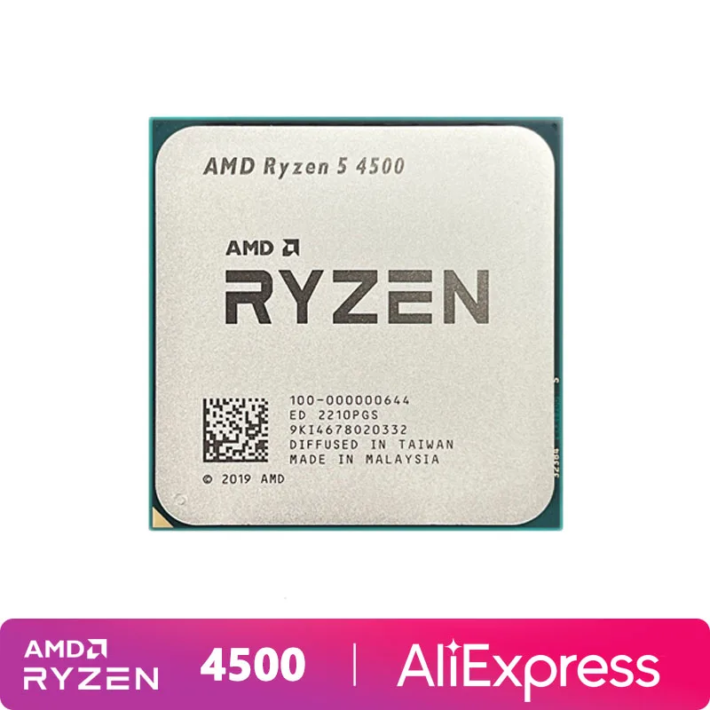 4500 AMD New Ryzen 5 4500 CPU Processor 3.6 GHz 6-Core 12-Thread