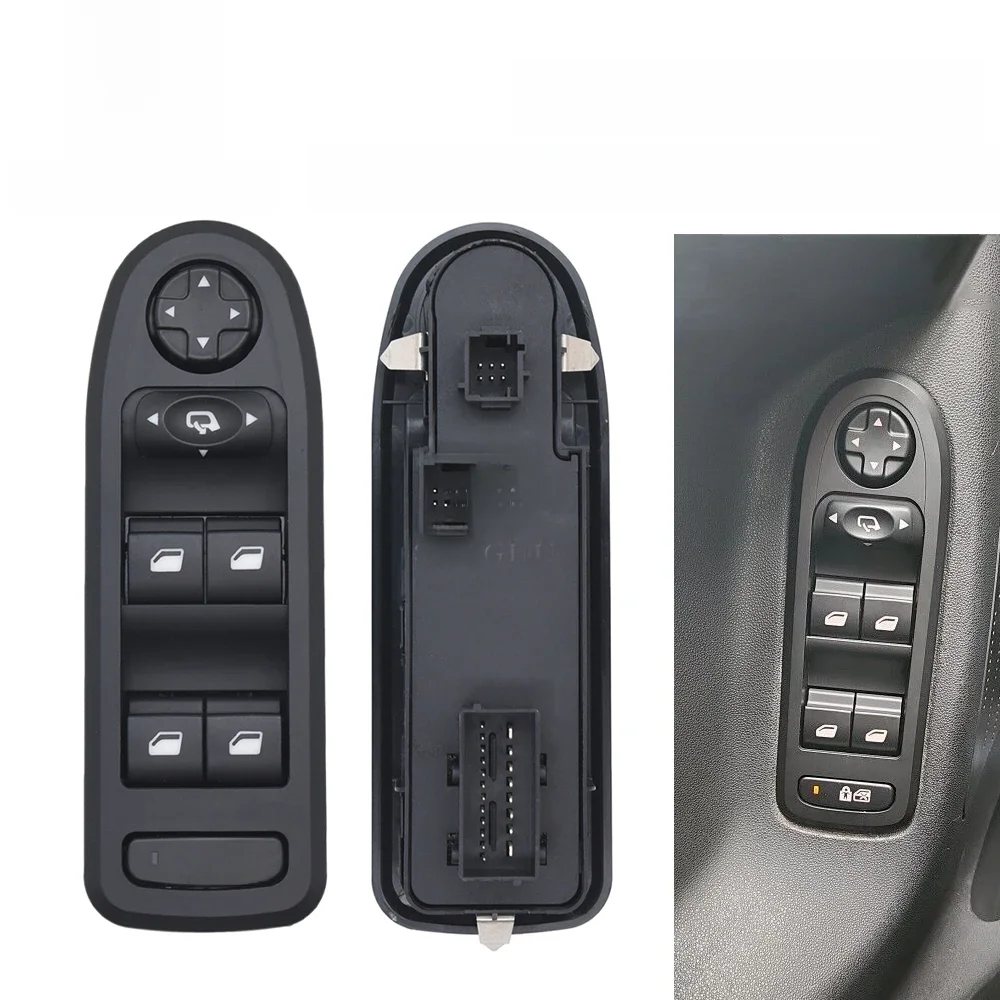 SORGHUM Interruptor de Janela Lifter Botão Controlador Acessórios 6490.QY Para 2008-2013 Peugeot 308