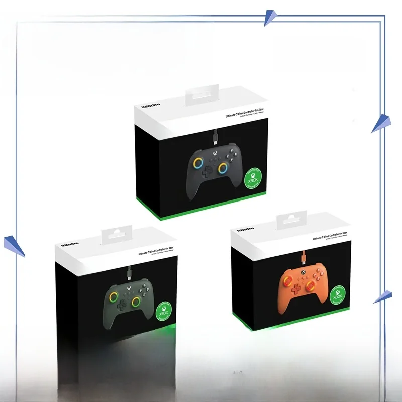 8BitDo Ultimate C Przewodowy Kontroler Joysticki z Efektem Halla USB Gamepad dla Xbox Series X/S, Xbox One i PC Windows 10/11 — zdjęcie produktu 7