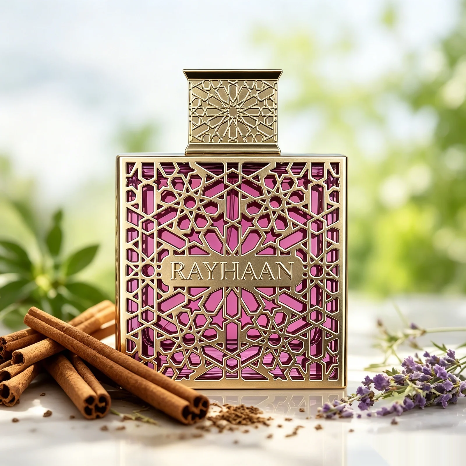 Parfum de luxe RAYHAAN Elixir Kiss pour femmes 100ml 3.4oz Eau de Parfum en spray, brume parfumée riche et sucrée à la rose, livraison rapide