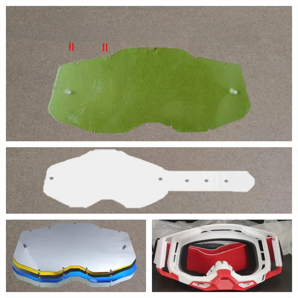 AliExpress ARMEGASTRATARACEACCURI Fit For ARMEGA STRATA RACE ACCURI Replacement Lenses Free Collocation Tearable Film Mtb Accessories Men Glasses Lenses 7 Colors