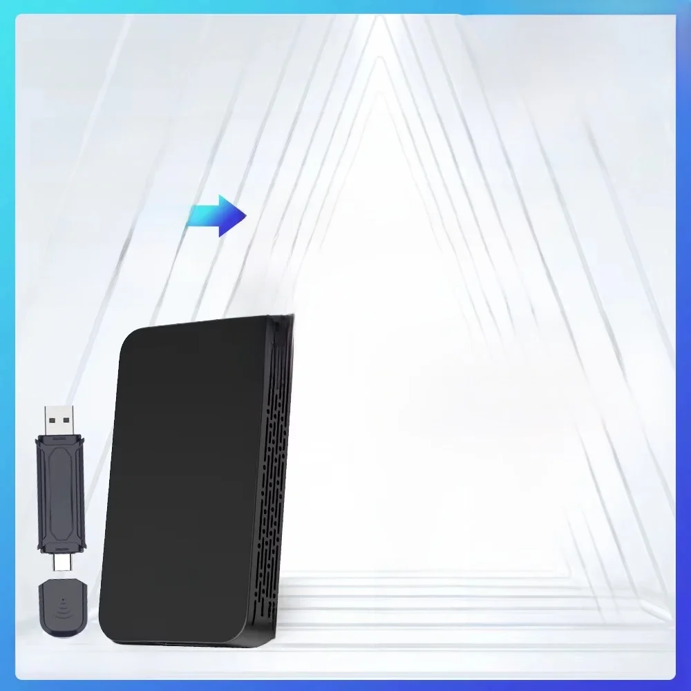 2air CarlinKit 5.0 &4 Wireless CarPlay Wireless Android Auto Box 2.4G&5.8Ghz WiFi BT Auto Connect Plug&Play For Wired AA CP Cars