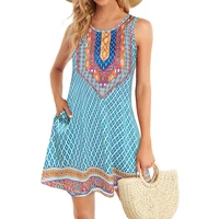 Vestido bohemio de verano para mujer