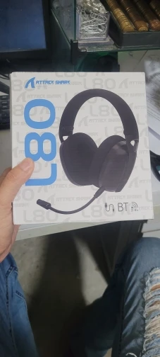 ATTACK SHARK L80 Ultra-Light Tri-Mode Gaming Headset Lightweight Wireless Gaming Headset for PC/PS4/PS5/Switch/Xbox photo review