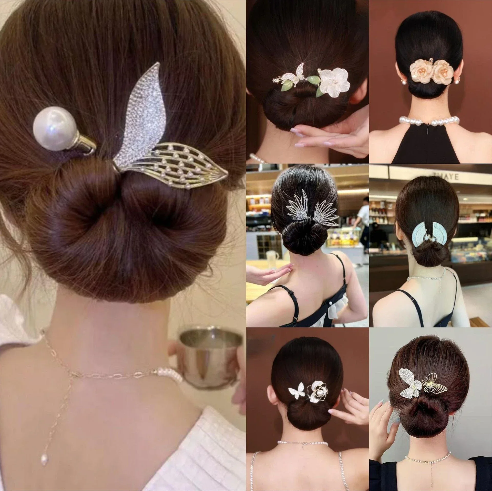 Bandeau rouleau bigoudi beignet chignon fabricant paresseux épingle à cheveux outil femmes arc lapin oreille magique coiffure anneau accessoires torsadé