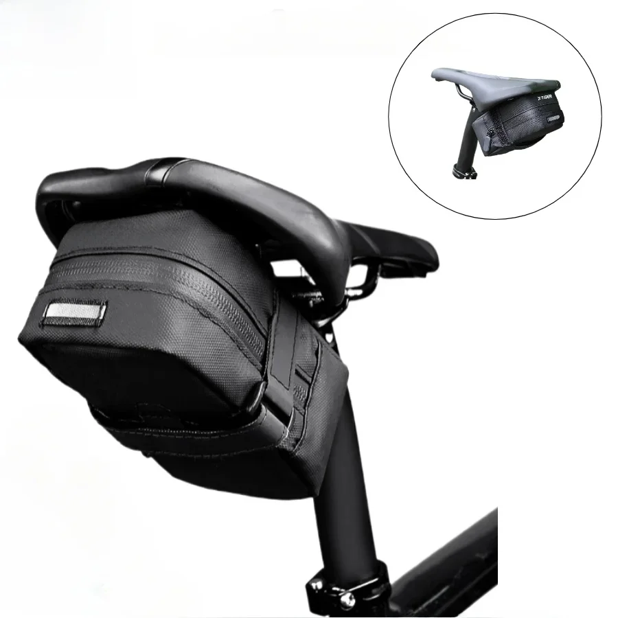 AliExpress X-TIGER Bike Bag Mini Portable Tail Bag Mountain Road Bike Tool Kit Large Capacity Waterproof Sports Bike Bag Sports Backpack