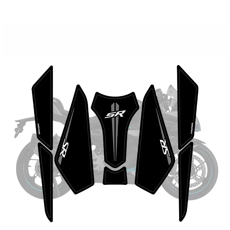 AliExpress For CFMOTO 450SR Motorcycle Rubber Fuel Tank Decoration And Protection Stickers Pad Bike Colorful Decals Can Choose Style
