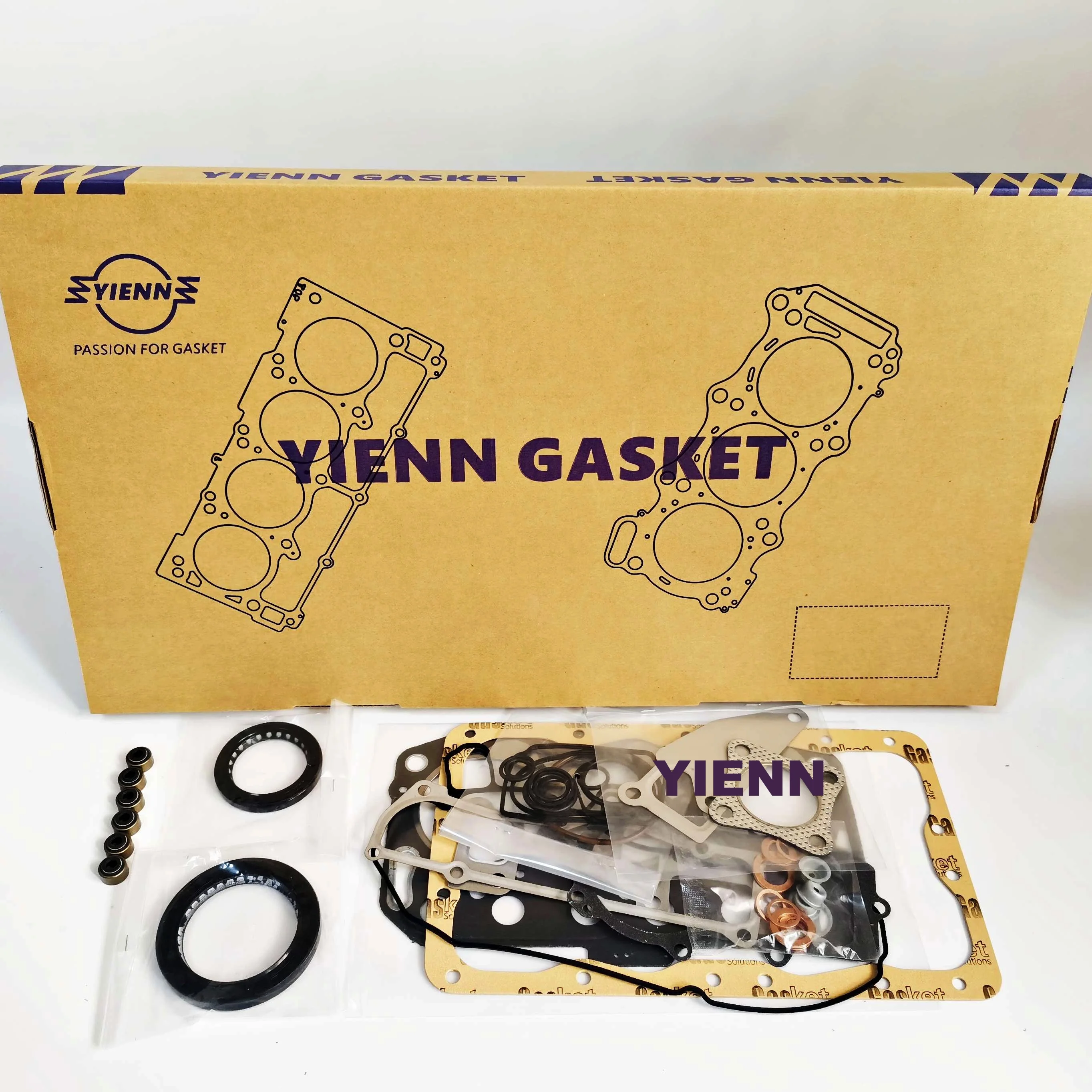 

4D84E-1 4D84E-3D Overhaul Full Gasket Kit Or Head Gasket For Komatsu Engine PC45-1 Excavator SK820-5 1340X Loader Repair Parts