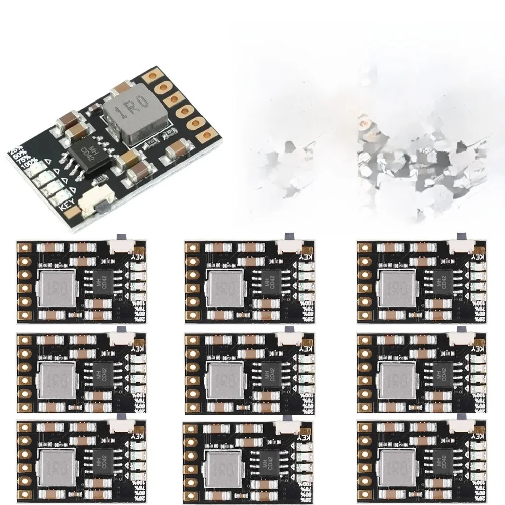 5/10 szt. CD42 DC 5V 2A Moduł DIY do mobilnego zasilania 4.2V Ładowanie/Rozładowanie (boost)/Ochrona baterii/Moduł wskaźnika 3.7V Litowy 18650 — zdjęcie produktu 7