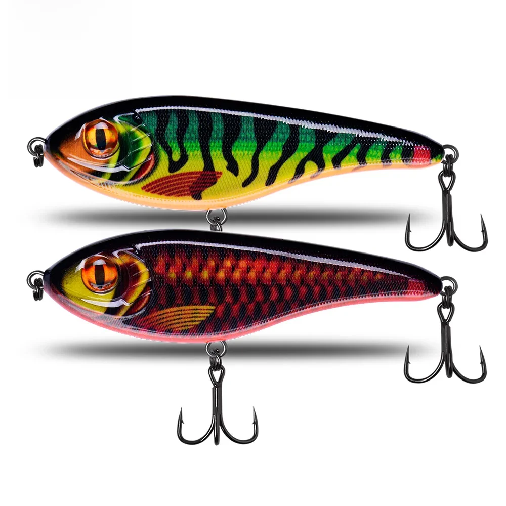 Ruck köder mit weichen schwanz angeln köder für hecht 105mm 32g CFLURE Muskie Pike Big VIB Angeln