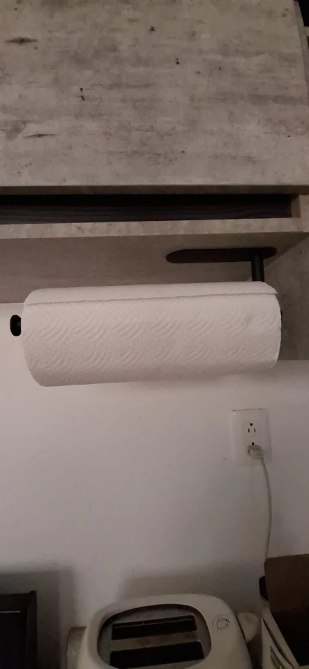 Kitchen Paper Towel Holder Adhesive Tissue Hanger Toilet Roll Paper Dispenser Cabinet Storage Napkin Rack Bathroom Accessories photo review