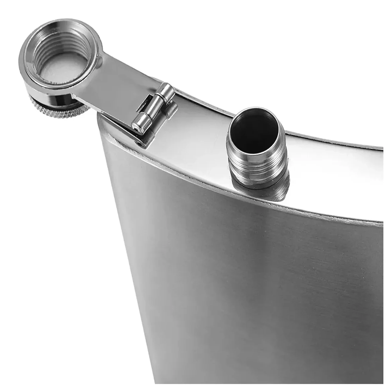 قارورة ويسكي للجيب من الفولاذ المقاوم للصدأ ، قارورة سائلة