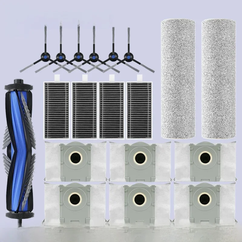 Ecovacs X8 Pro Omni Robot aspirateur pièces de rechange brosses latérales principales tissus de vadrouille filtres HEPA sacs à poussière accessoires