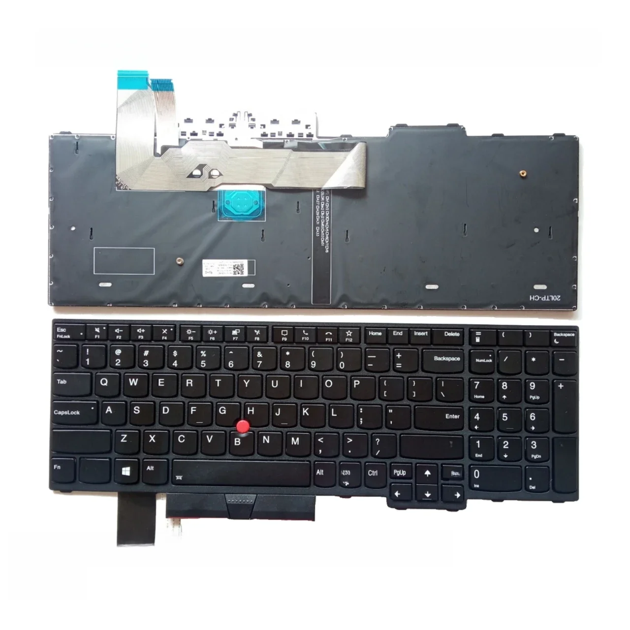 Nowa rosyjska hiszpańska brazylia klawiatura z podświetleniem laptopa dla Lenovo Thinkpad P15 P15V P17 T15P L15 Gen1 5 n21d93876 5 n21d93720 — zdjęcie produktu 2