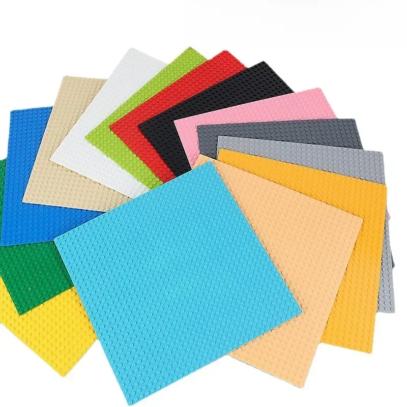 5PCS Classic Base Plates 32x32 16x32 Dots Baseplates Bricks Plastic Building Blocks Toys for Children Gift Assembly Kids Toys